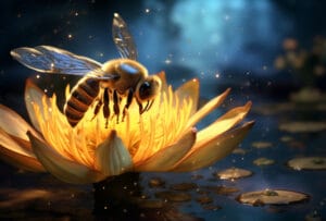 What does a bee mean spiritually
