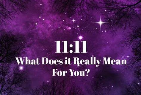 what does 11:11 mean spiritually