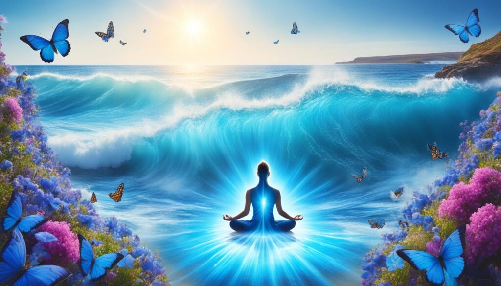 Healing and Spiritual Connection through Blue