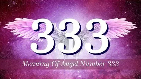 What does 333 mean spiritually