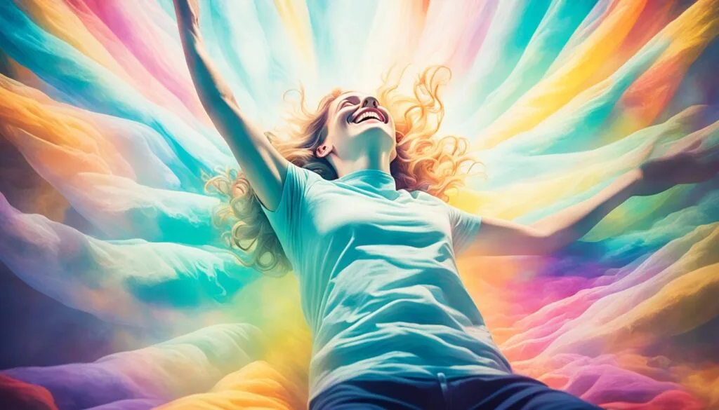 what does laughing in your sleep mean spiritually.