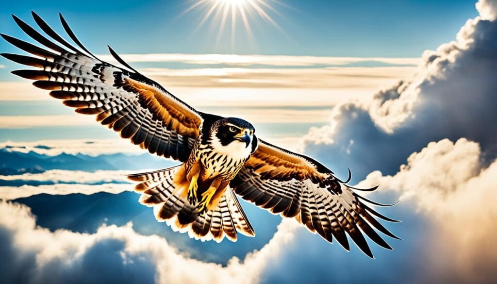 Spiritual significance falcon