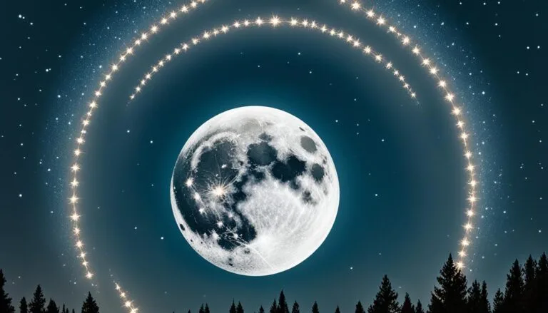 What does a ring around the moon mean spiritually