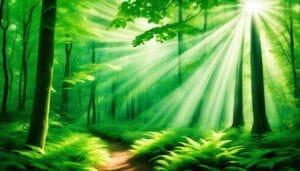What does the color green mean spiritually