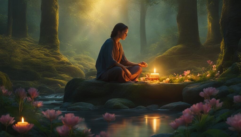 Zen meditation for enhanced focus