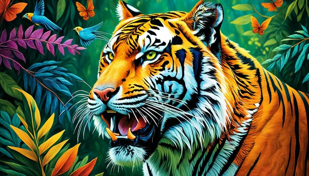 Native American tiger interpretations