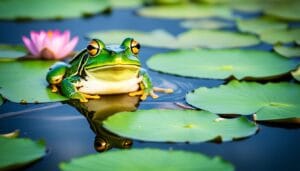 What do frogs mean spiritually