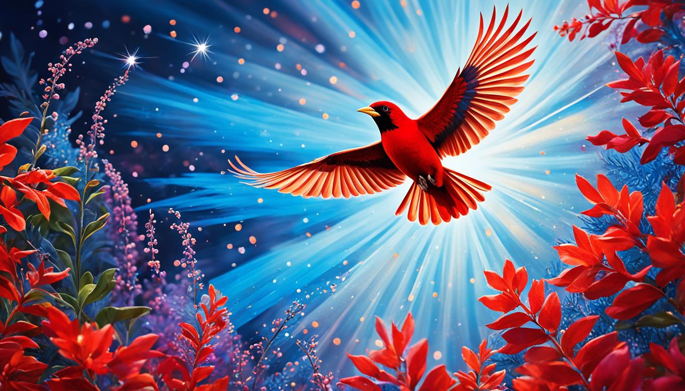 What do red birds mean spiritually