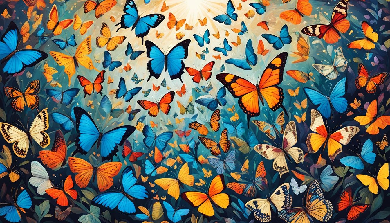 What does a butterfly symbolize spiritually