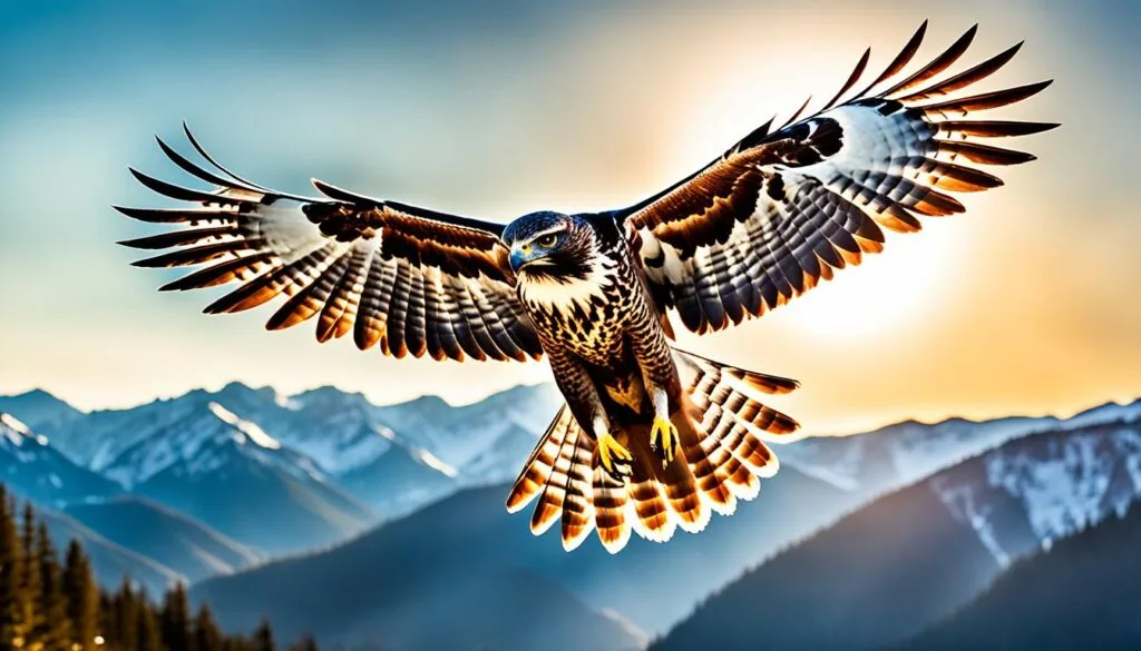 What does a hawk mean spiritually