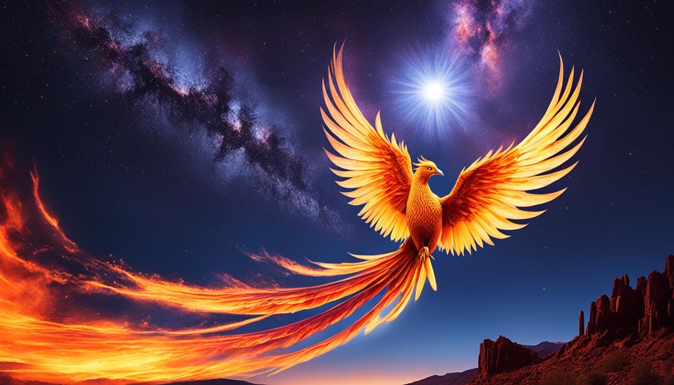 What does a phoenix symbolize spiritually