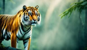 What does a tiger symbolize spiritually