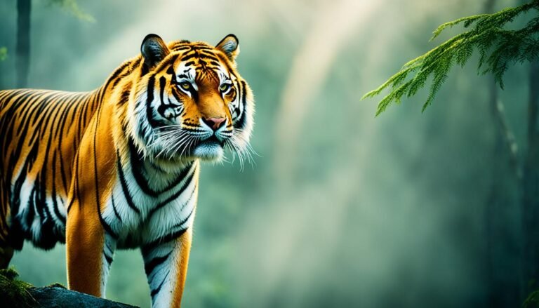 What does a tiger symbolize spiritually