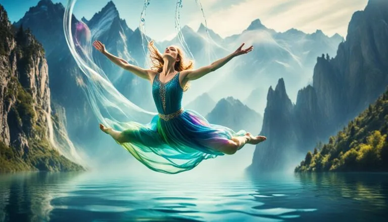 What does floating in a dream mean spiritually