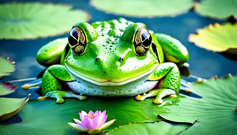 What does frog mean spiritually