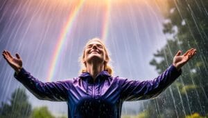 What does rain mean spiritually