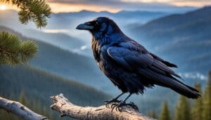 What does seeing a raven mean spiritually