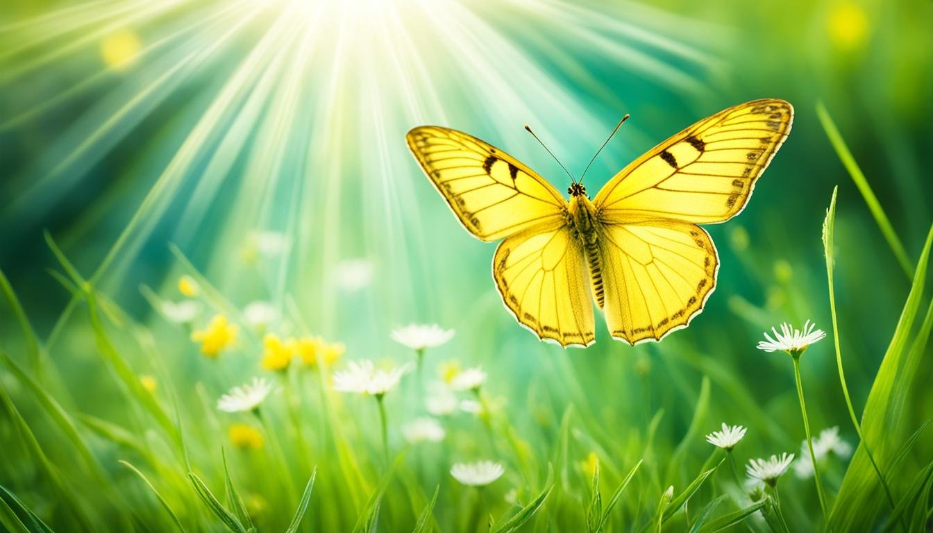 What does seeing a yellow butterfly mean spiritually