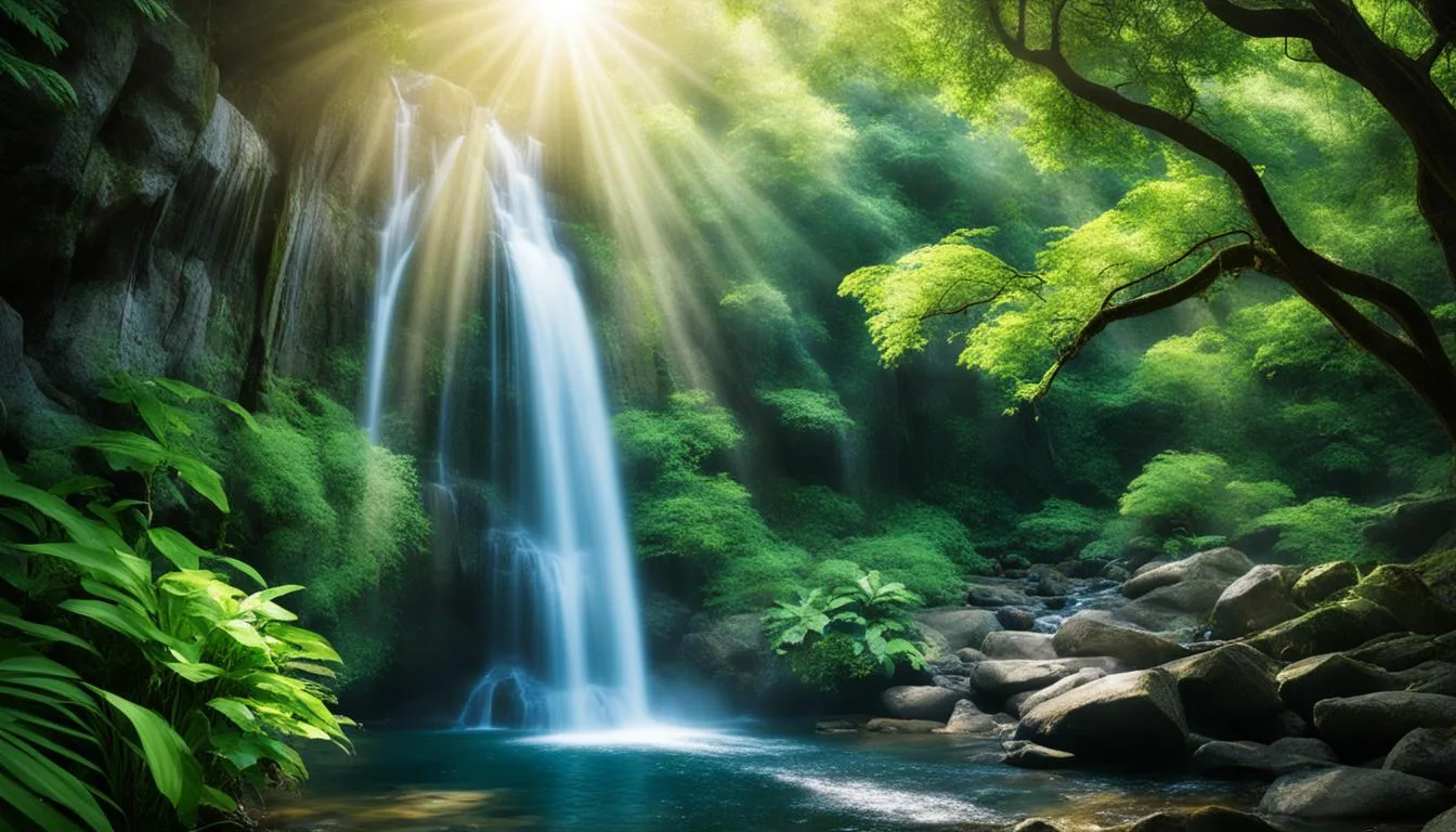 What does water represent spiritually