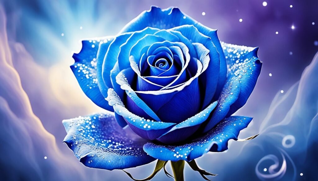 blue rose symbolism in art