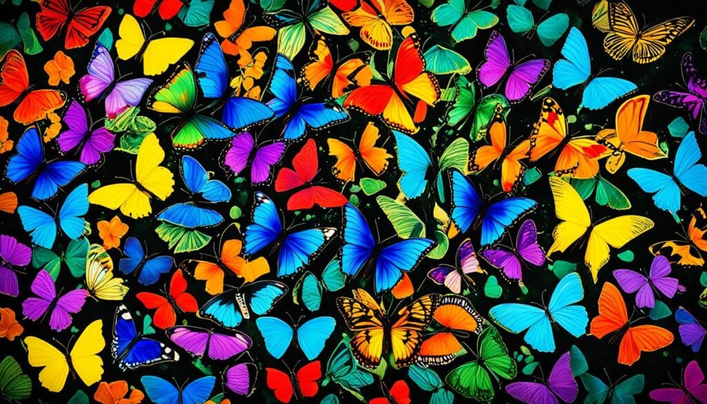 butterfly colors and spiritual significance