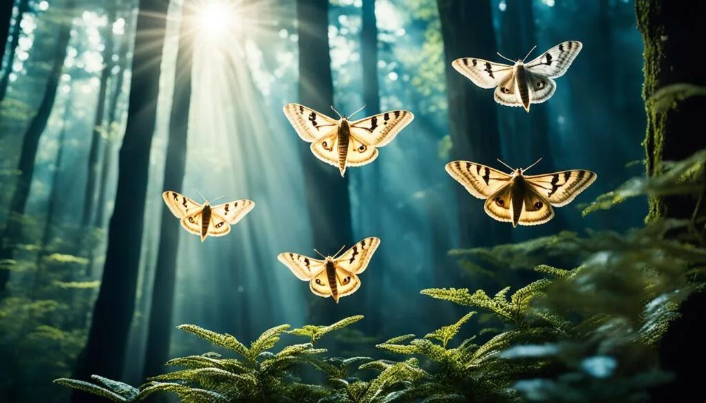 moths and spiritual guidance