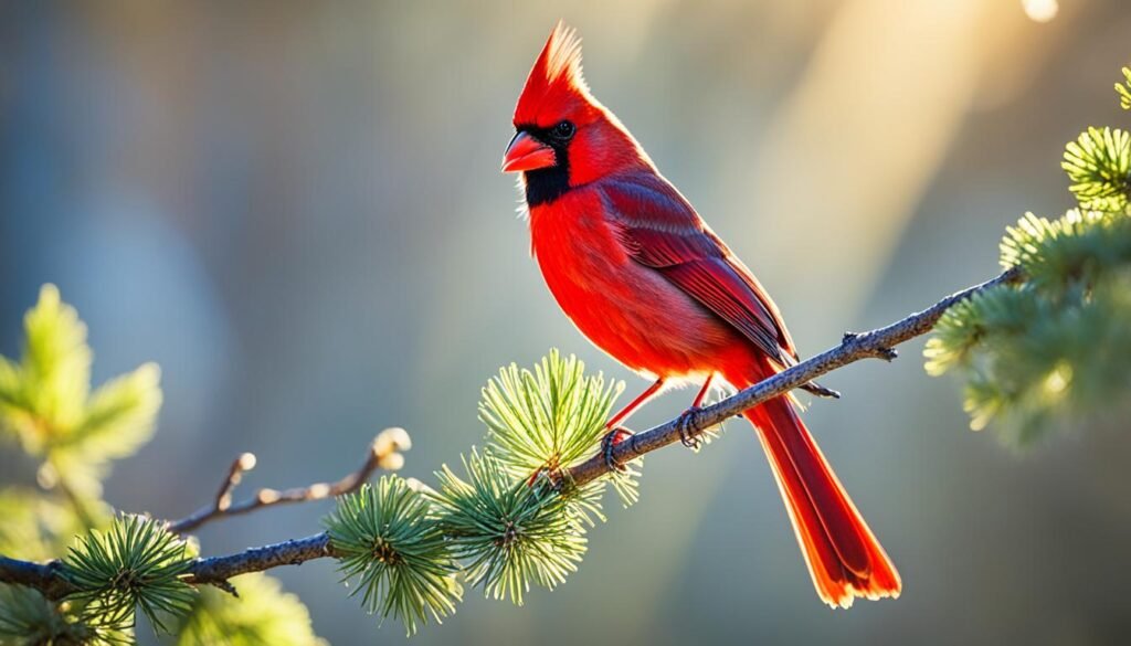 red cardinal spiritual message