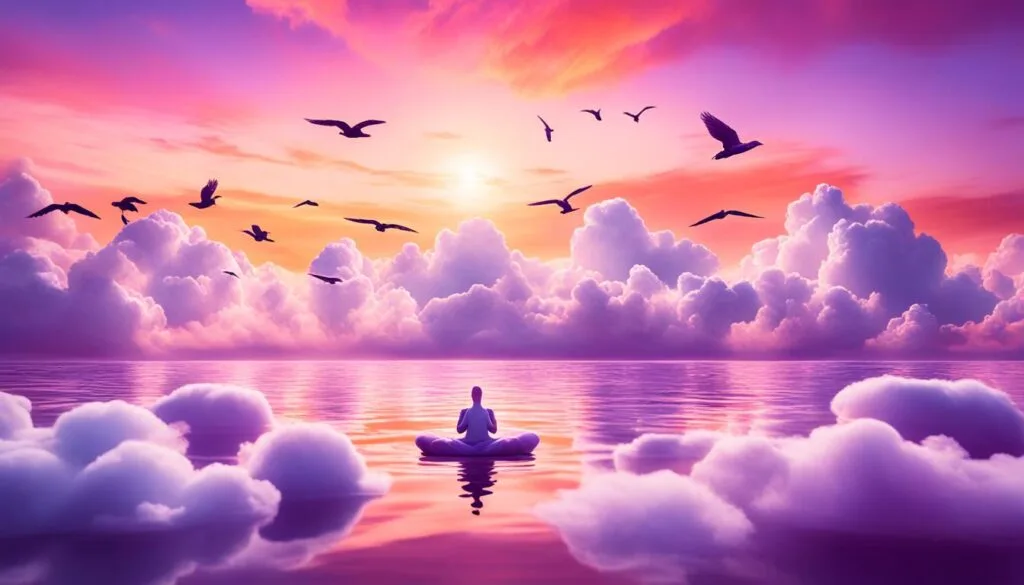 spiritual message of dream floating