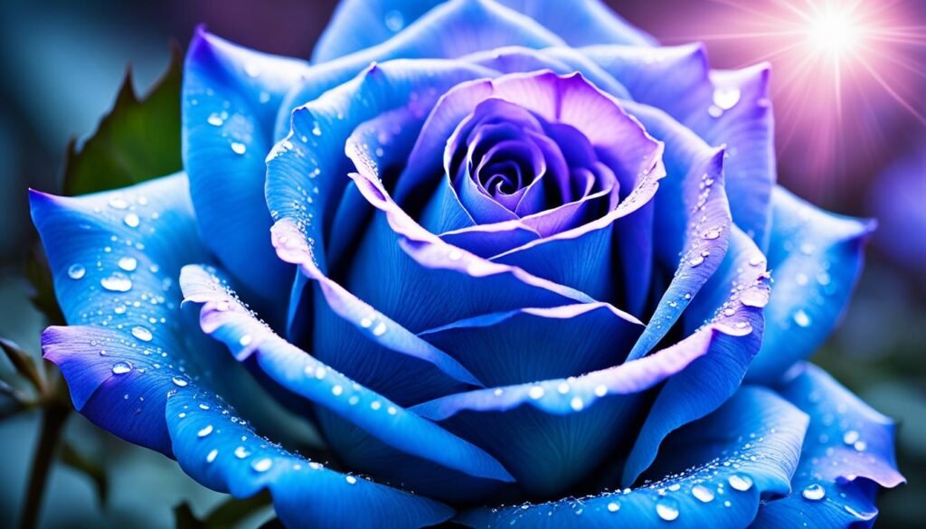 spiritual significance of blue rose