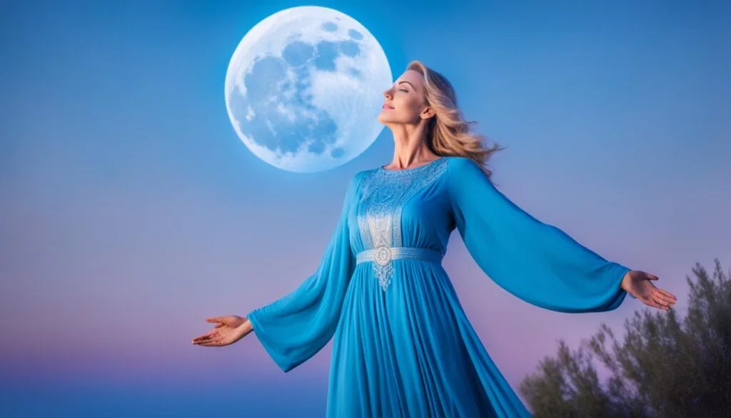 super blue moon and the divine feminine