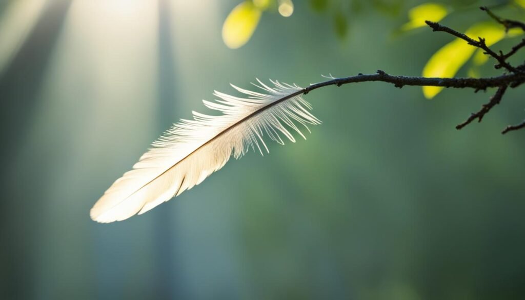 unexpected feather discoveries