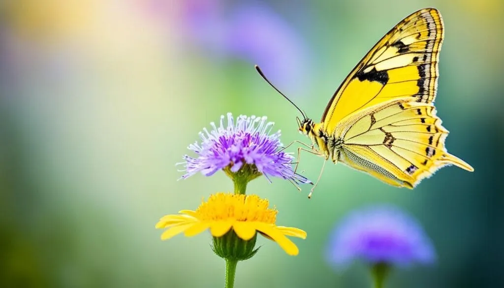yellow butterfly spiritual guidance