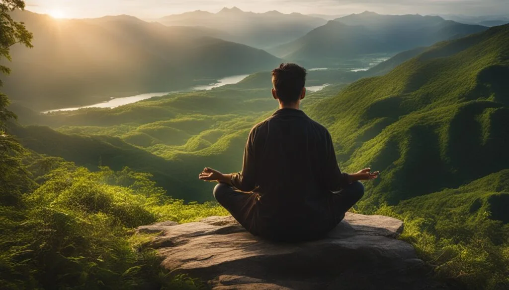 Transcending modern-life dilemmas with spiritual wisdom