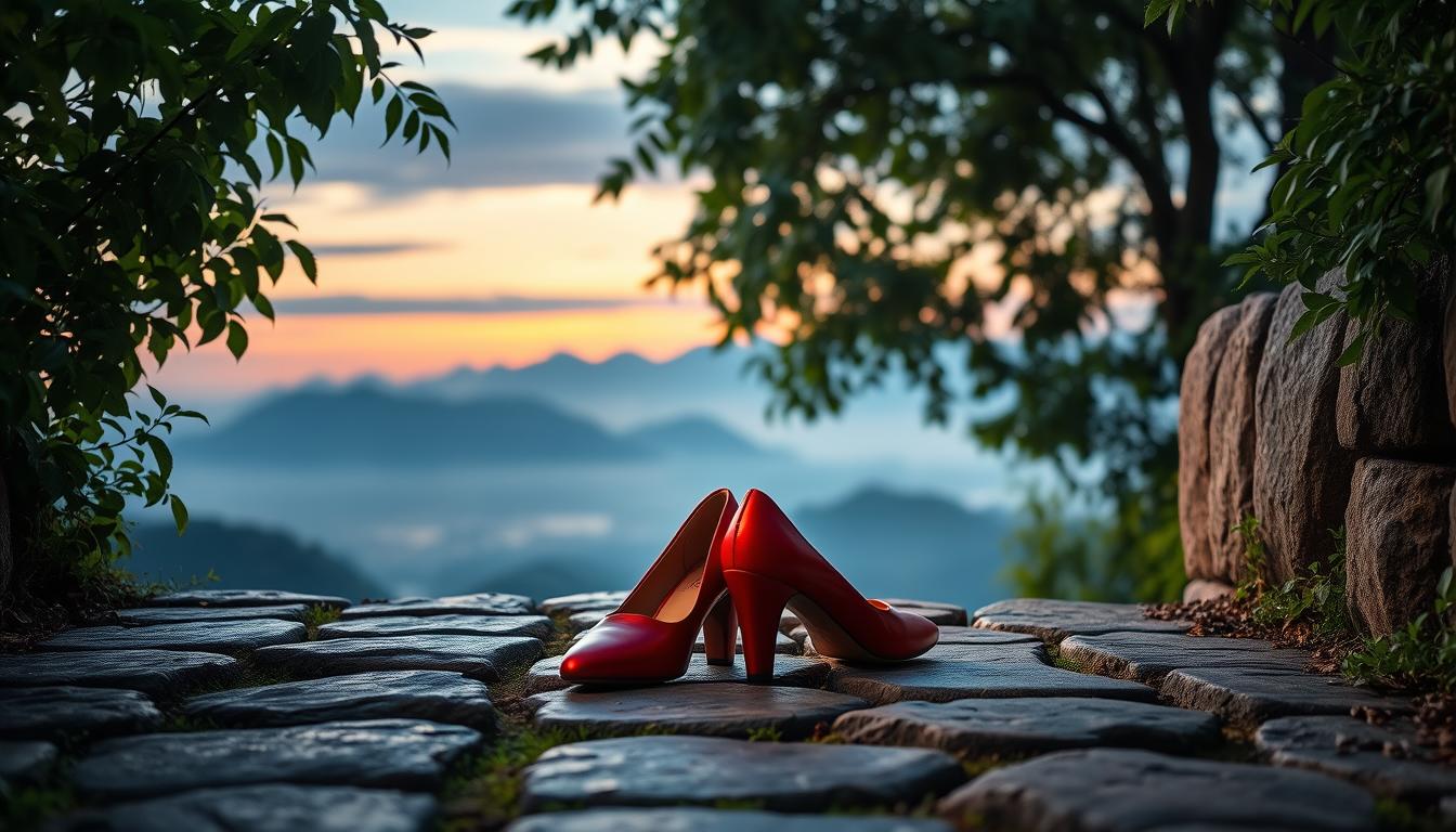 Biblical meaning of red shoes in a dream