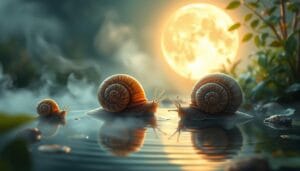 Spiritual meaning of picking snails in the dream