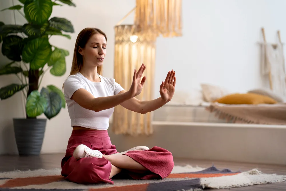 Master Mindfulness: The Ultimate Guided Meditation Guide 5 A collage of various types of guided meditation practices.