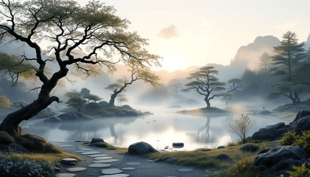Master Mindfulness Sitting Meditation: Simple Steps to Inner Peace 3 A serene setting that promotes comfort and awareness during meditation.