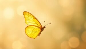 yellow butterfly spiritual meaning love