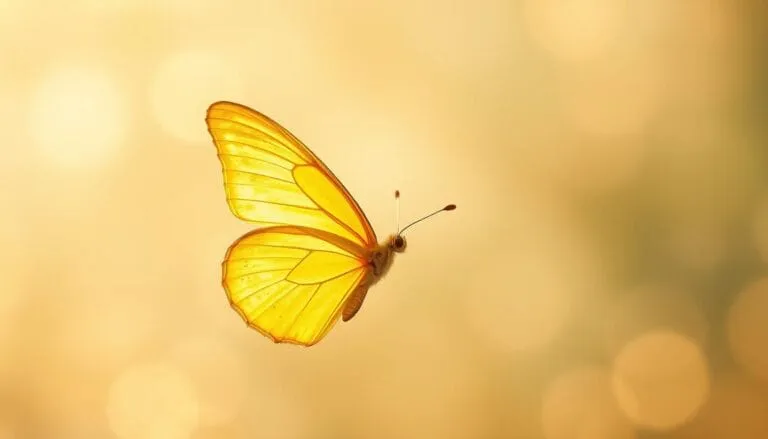yellow butterfly spiritual meaning love