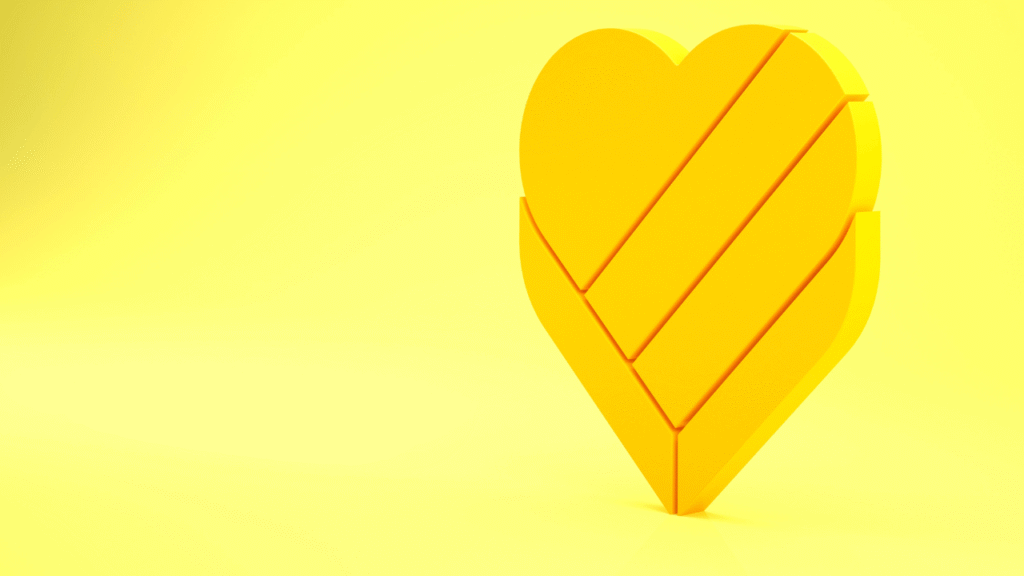 Yellow in love, desire, and connection